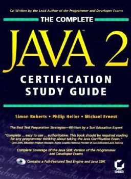 Hardcover Complete Java 2 Certification Study Guide [With CDROM] Book