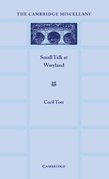 Paperback Small Talk at Wreyland Book
