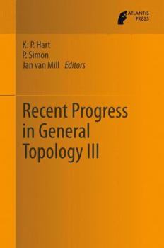 Hardcover Recent Progress in General Topology III Book