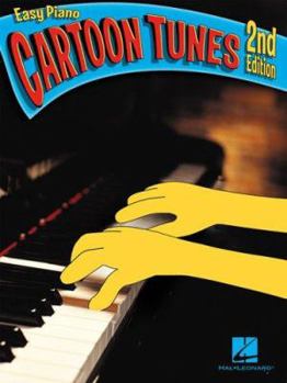 Paperback Cartoon Tunes 2Nd Edition Easy Piano Book