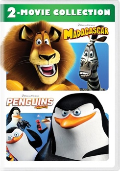 DVD Madagascar / Penguins of Madagascar Book