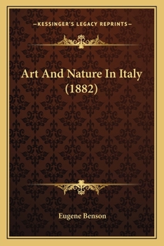 Paperback Art And Nature In Italy (1882) Book