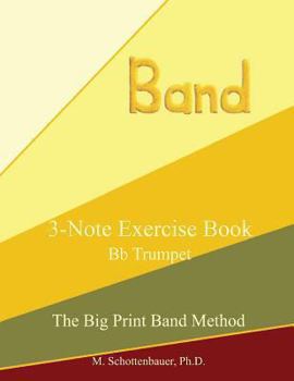 Paperback 3-Note Exercise Book: Trumpet Book
