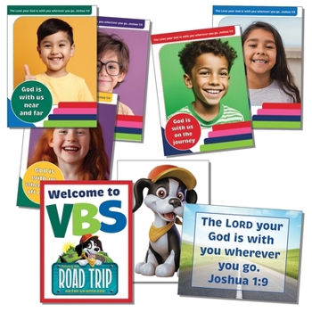 Vbs 2025 Road Trip Decorating Poster Pack: On the Go with God