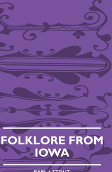 Paperback Folklore from Iowa Book