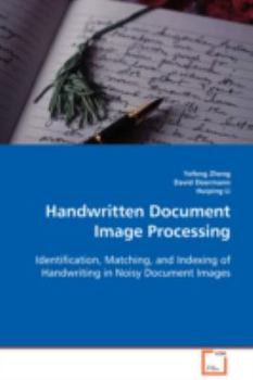 Paperback Handwritten Document Image Processing Book