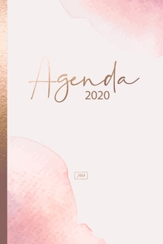 Agenda 2020: Agenda Journalier - Agenda de Poche - Agenda Semainier, Planificateur, Organiseur et Planner et Calendrier 2020 (French Edition)
