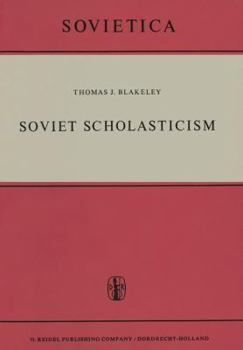 Paperback Soviet Scholasticism Book