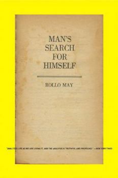 Paperback Man's Search for Himself Book