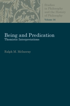 Paperback Being and Predication Book