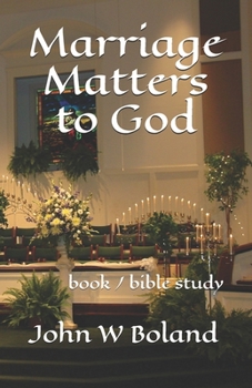 Paperback Marriage Matters to God Book