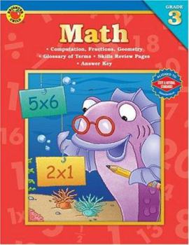 Paperback Brighter Child Math, Grade 3 Book