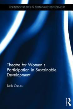 Hardcover Theatre for Women's Participation in Sustainable Development Book