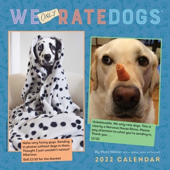 Calendar Weonlyratedogs 2022 Wall Calendar Book