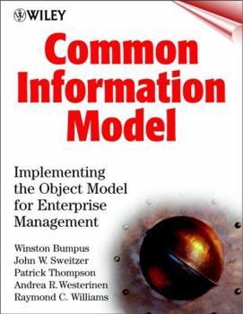 Hardcover Common Information Model: Implementing the Object Model for Enterprise Management Book