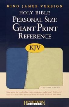 Hardcover Personal Size Giant Print Reference Bible-KJV [Large Print] Book