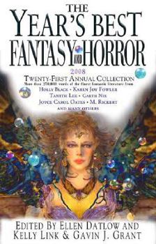 Hardcover The Year's Best Fantasy & Horror Book