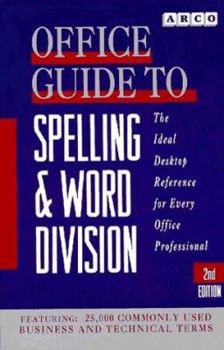 Paperback Office Guide to Spelling & Word Division Book