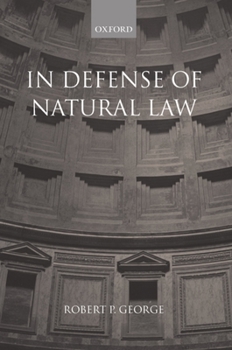 Paperback In Defense of Natural Law Book