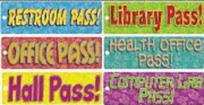 Student Passes: 31/pkg