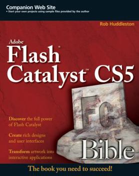 Paperback Flash Catalyst CS5 Bible Book