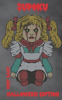 Paperback Sudoku Halloween Edition Very Easy Book