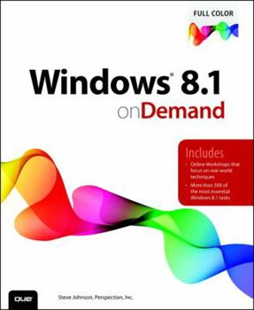 Paperback Windows 8.1 on Demand Book