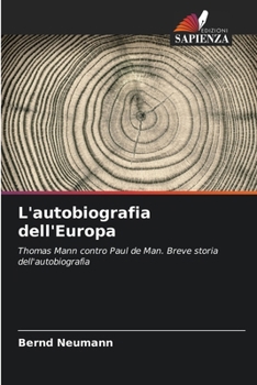 Paperback L'autobiografia dell'Europa [Italian] Book