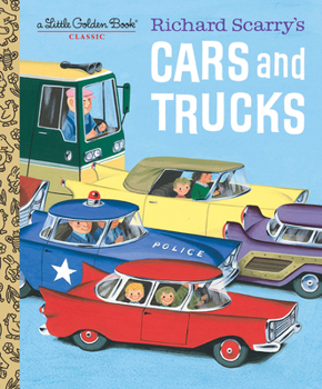 Hardcover Richard Scarry's Cars and Trucks Book