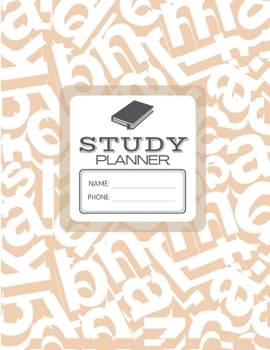 Paperback Study Planner Book