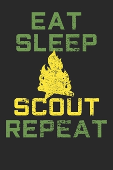 Gift Notebook: Scouting 6x9 Dot Grid 120 Pages