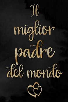 Il miglior padre del mondo: Taccuino a scacchi da regalare | 6 x 9 pollici, circa A5 | 100 pagine | a scacchi | Taccuino per lavoro o piacere (Italian Edition)
