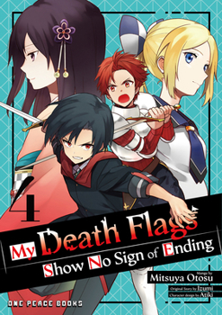 Paperback My Death Flags Show No Sign of Ending Volume 4 Book