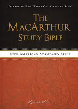 Hardcover MacArthur Study Bible-NASB Book