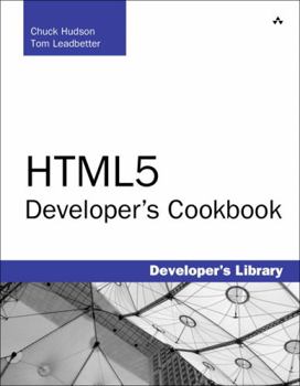 Paperback Html5 Developer's Cookbook Book