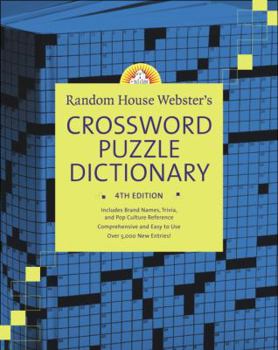 Hardcover Random House Webster's Crossword Puzzle Dictionary, 4th Edition Book