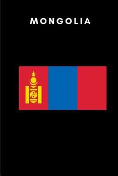 Paperback Mongolia: Country Flag A5 Notebook to write in with 120 pages Book