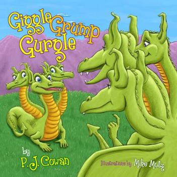 Paperback Giggle-Grump-Gurgle - A Hydra Dragon Story Book