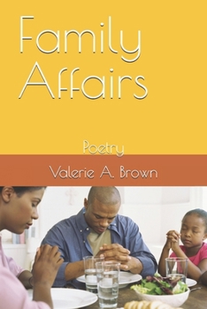 Paperback Family Affairs: Poetry Book