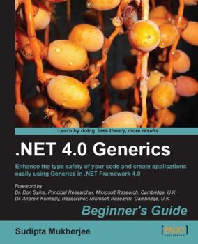 Paperback .Net Generics 4.0 Beginner's Guide Book