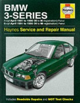 Hardcover Bmw 3-Series (91-96) Service and Repair Manual Book