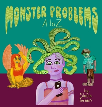 Hardcover Monster Problems A to Z Book