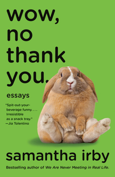 Paperback Wow, No Thank You.: Essays (Lambda Literary Award) Book