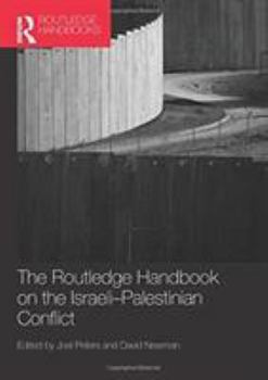 Paperback Routledge Handbook on the Israeli-Palestinian Conflict Book
