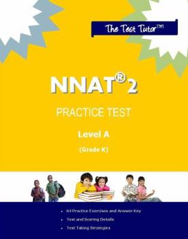 Paperback Practice Test for the NNAT 2 - Level A Book