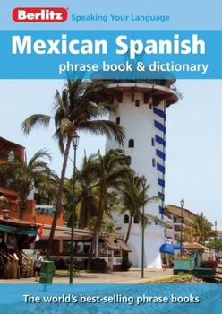 Paperback Berlitz Mexican Spanish Phrase Book & Dictionary Book