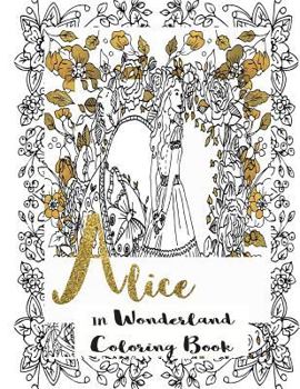 Paperback Alice in Wonderland: Coloring Book