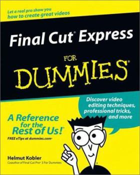 Paperback Final Cut Express For Dummies Book