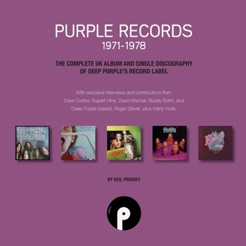 Paperback Purple Records 1971-1978 Book