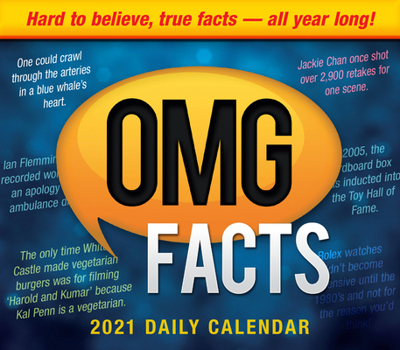 Calendar 2021 Omg Facts Boxed Daily Calendar Book